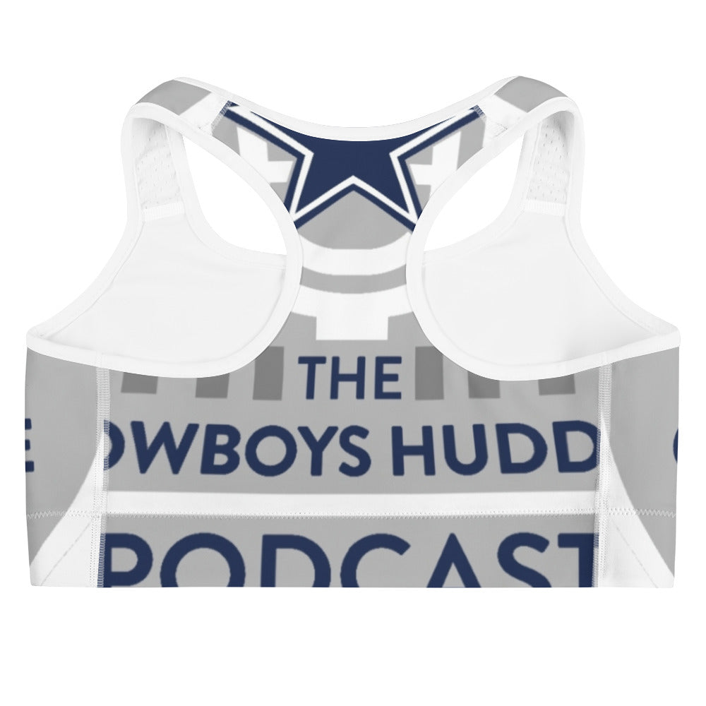 Cowboys Huddle Podcast Sports Bra