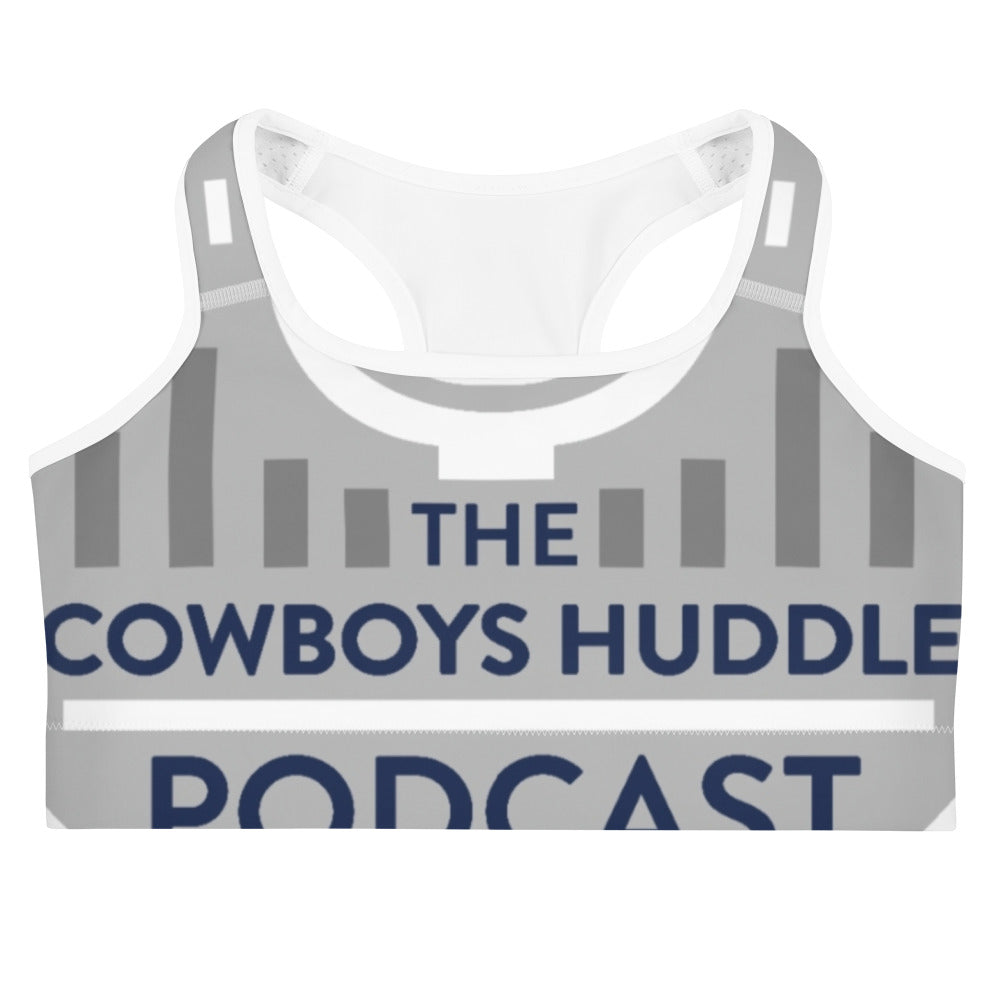 Cowboys Huddle Podcast Sports Bra