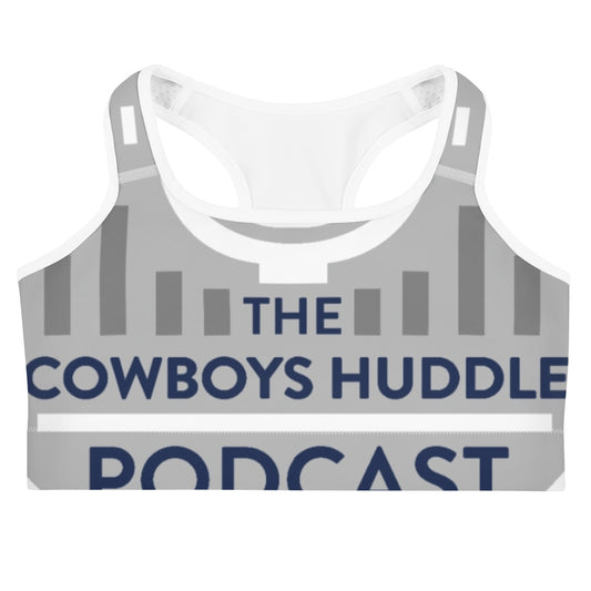 Cowboys Huddle Podcast Sports Bra
