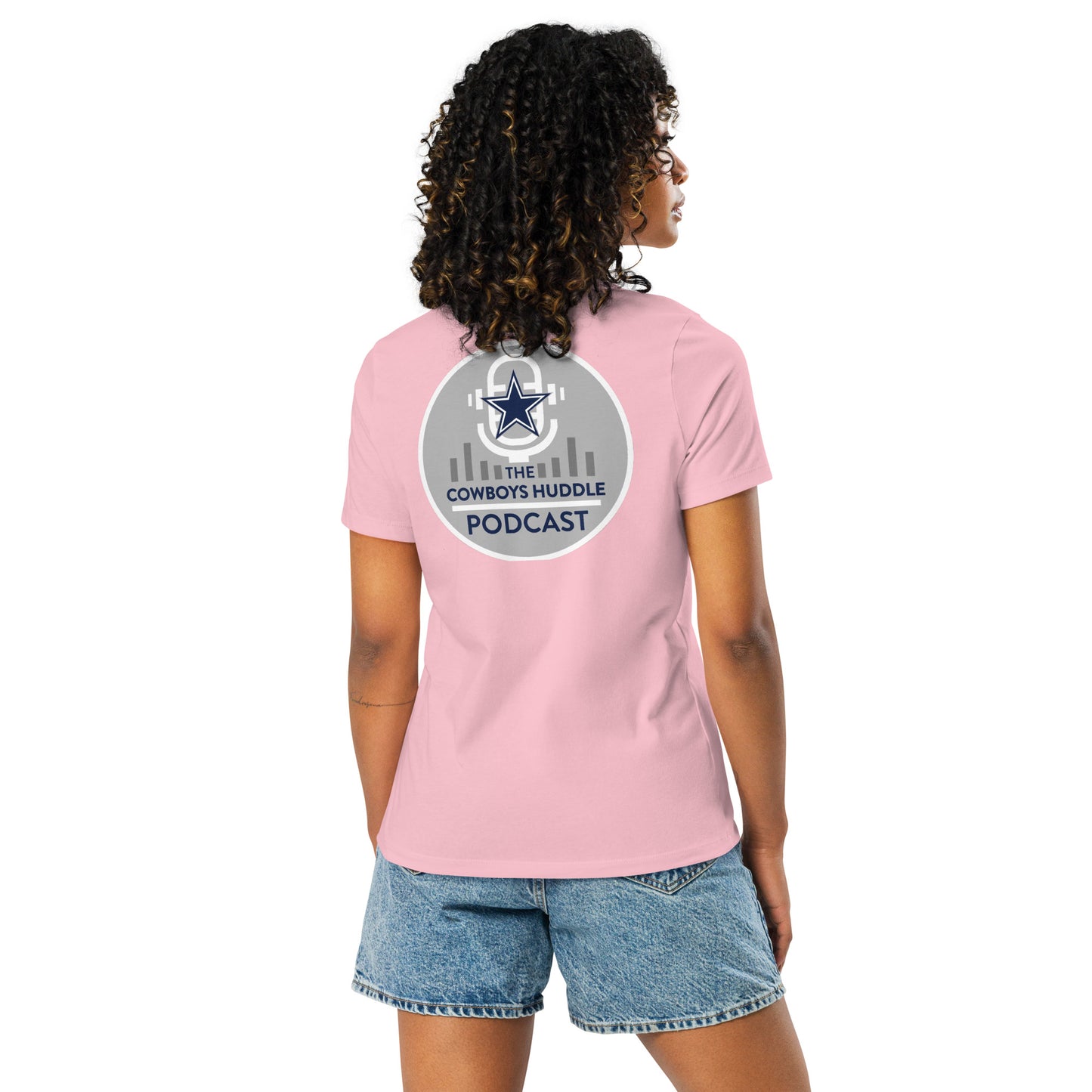 Cowboys Huddle Podcast Womens T Shirt